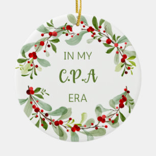 Ornement de Noël CPA