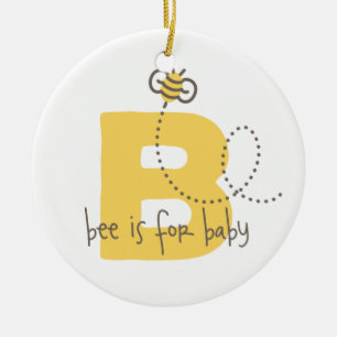Ornement de Noël d'abeille de bébé premier