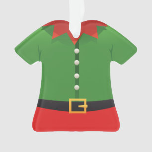 Ornement de Noël d'aide d'Elf Père Noël