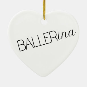 Ornement de Noël de Ballerina