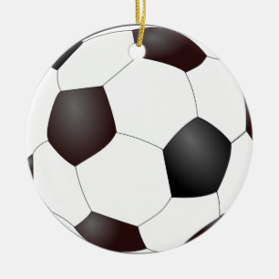 Ornement de Noël de ballon de football
