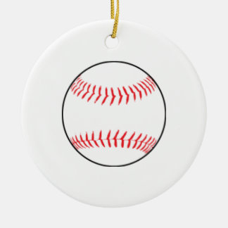 Ornement de Noël de baseball