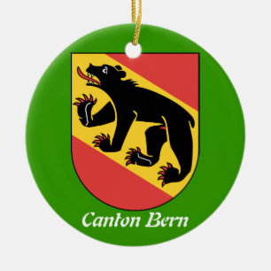 Ornement de Noël de Bern* Suisse de canton