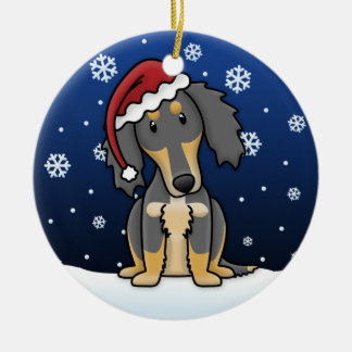 Ornement de Noël de BT Saluki de bande dessinée de