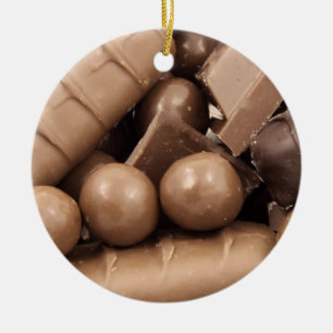 Ornement de Noël de chocolat