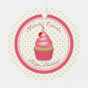 Ornement de Noël de Cupcake