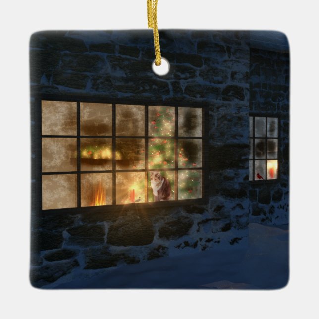 Ornement de Noël de Cwm (Devant)