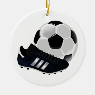 Ornement de Noël de football
