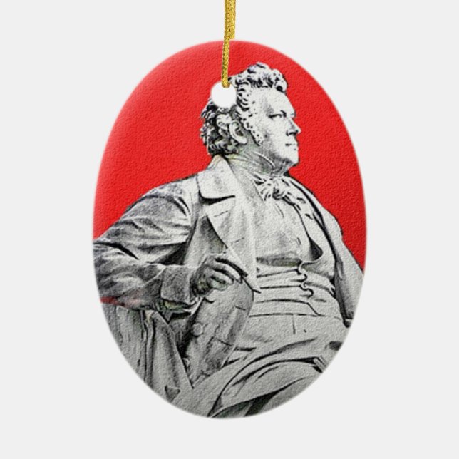 Ornement de Noël de Franz Peter Schubert (Devant)
