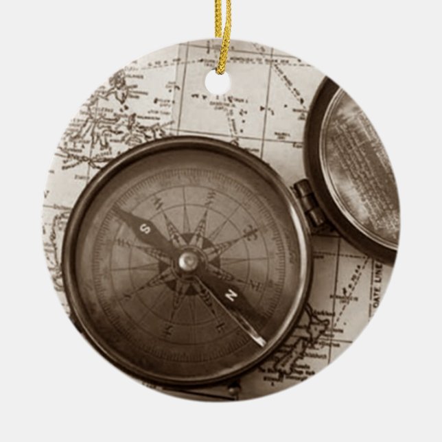 ORNEMENT DE NOËL DE GLOBETROTTER (Devant)