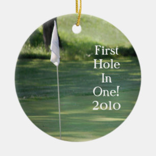 Ornement de Noël de golf