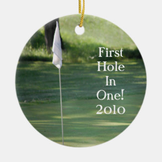 Ornement de Noël de golf
