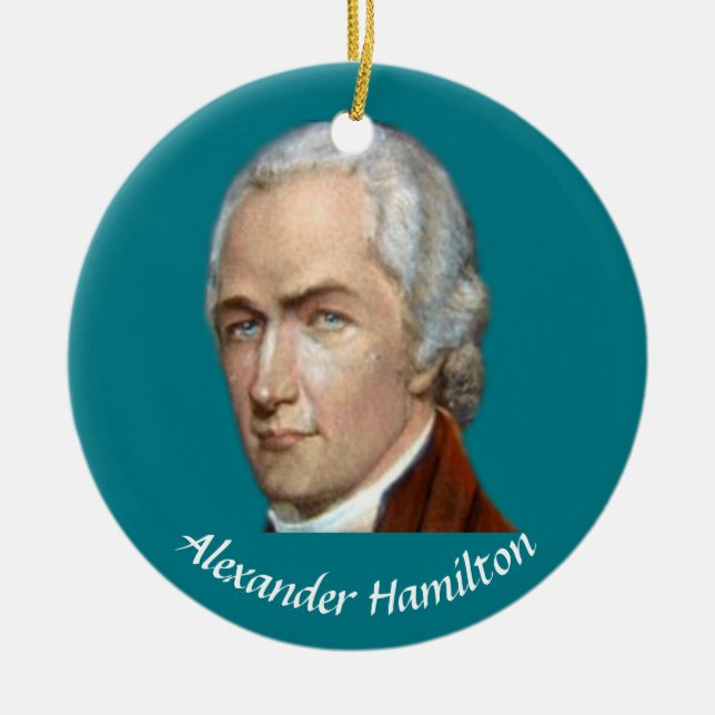 Ornement de Noël de Hamilton (Devant)