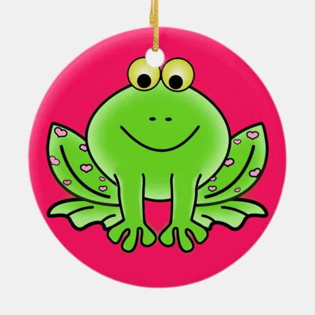 Ornement de Noël de la grenouille (Dos)