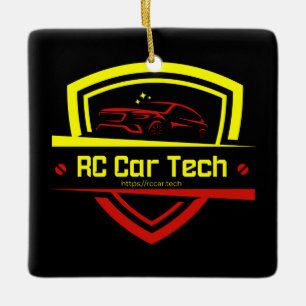 Ornement de Noël de la technologie RC Car