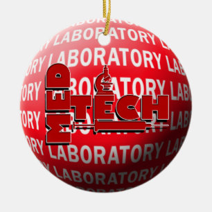 ORNEMENT DE NOËL DE LABORATOIRE DE MED TECH