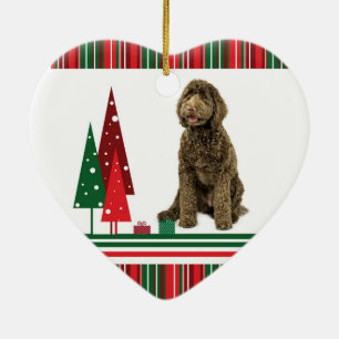 Ornement de Noël de Labradoodle