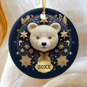 Ornement de Noël de l'ours