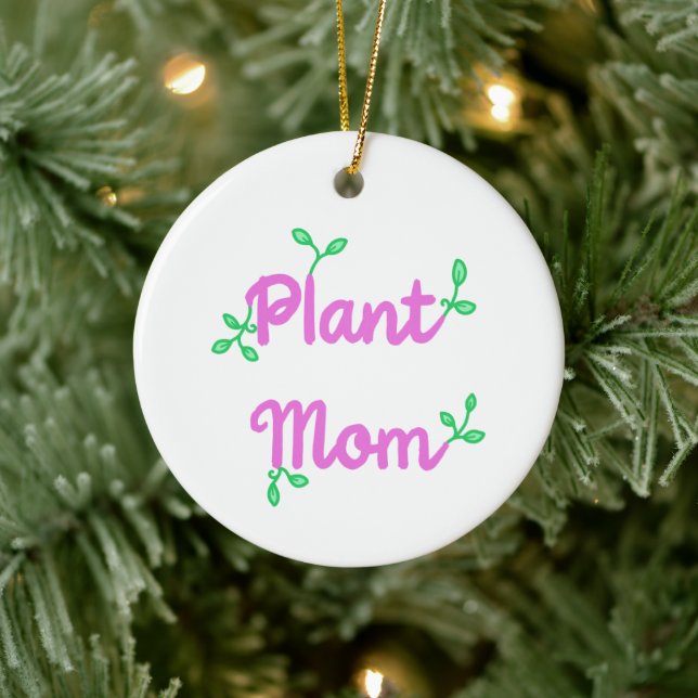 Ornement de Noël de maman plante (Arbre)