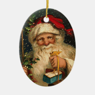 Ornement de Noël de Père Noël en Allemagne