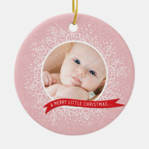 ORNEMENT DE NOËL DE PHOTO : : feuillage 3 d'hiver