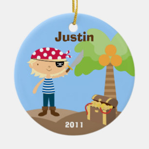 Ornement de Noël de pirate