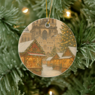 Ornement de Noël de Prague Art de Fêtes, Noël