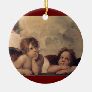 Ornement de Noël de Raphael Cherubs