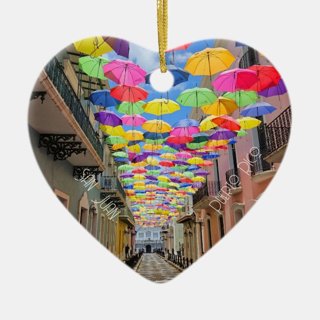 Ornement de Noël de San Juan Porto Rico (Devant)