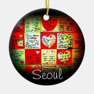 Ornement de Noël de Séoul, Corée du Sud