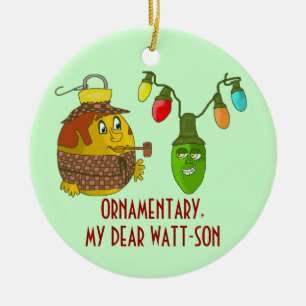 Ornement de Noël de Sherlock Holmes