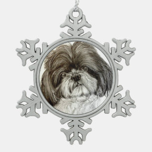 Ornement de Noël de Shih Tzu par Carol Zeock