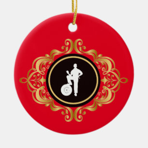 Ornement de Noël de style victorien pour la journé