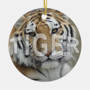 ORNEMENT DE NOËL DE TIGRE