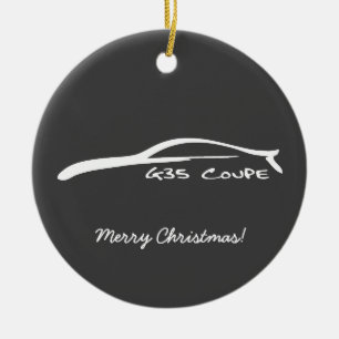 Ornement de Noël de traçage du coupé G35