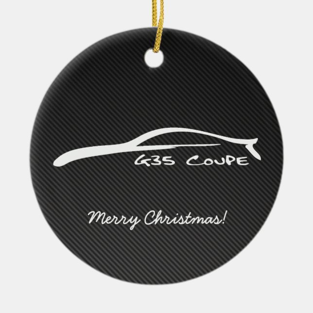 Ornement de Noël de traçage du coupé G35 (Devant)