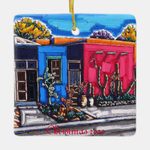 Ornement de Noël de Tucson Barrio