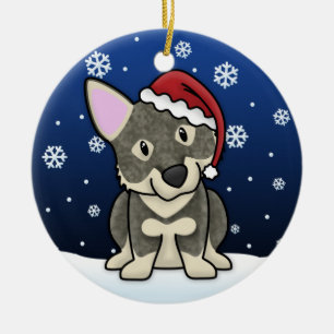 Ornement de Noël de Vallhund de Suédois de bande