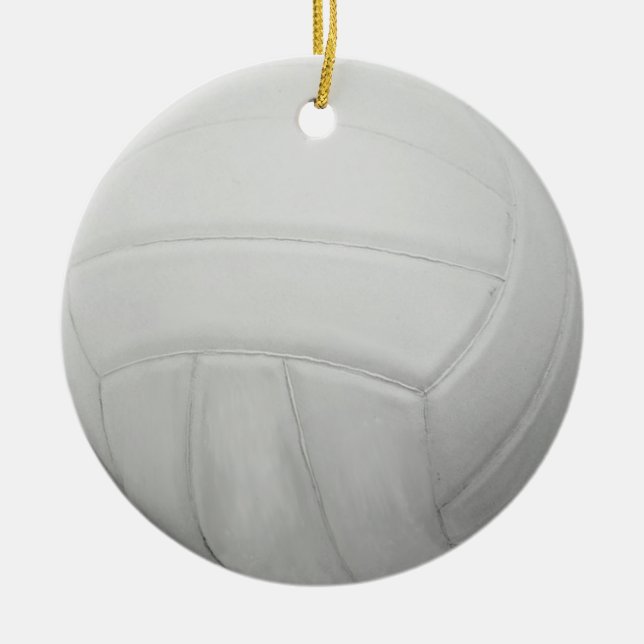 Ornement de Noël de volleyball (Devant)