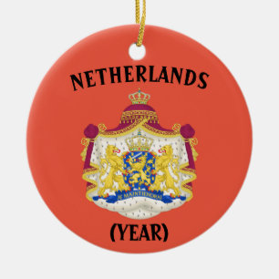 Ornement de Noël de voyage Pays-Bas