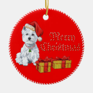 Ornement de Noël de Westies