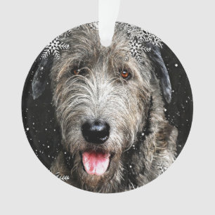 Ornement de Noël de Wolfhound