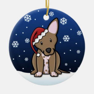 Ornement de Noël de Xoloitzcuintli de bande