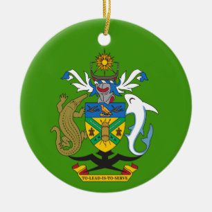 Ornement de Noël des Îles Salomon