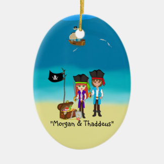 Ornement de Noël des pirates