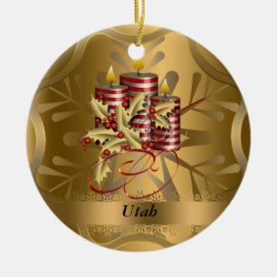 Ornement de Noël d'état de l'Utah
