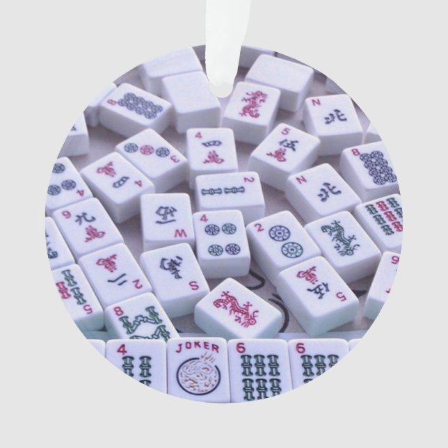 Ornement de Noël d'heure-milliampère Jong (devant)