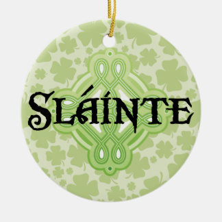 Ornement de Noël d'Irlandais santé