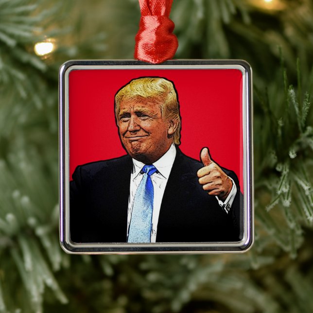 Ornement de Noël DONALD TRUMP 2024 (Arbre)
