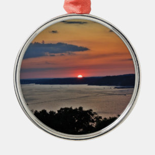 Ornement de Noël d'Ozark de lac